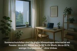 Klimaanlage Alternative Fenster: Sonnenschutzfolie-Bild3