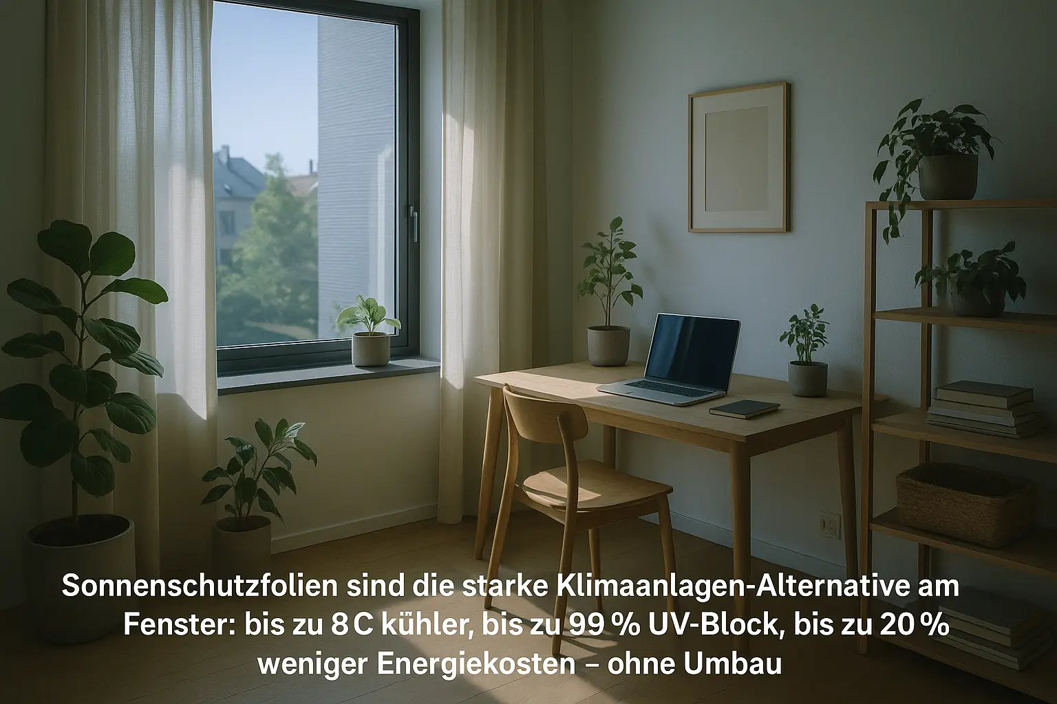 Klimaanlage Alternative Fenster: Sonnenschutzfolie – Bild 3