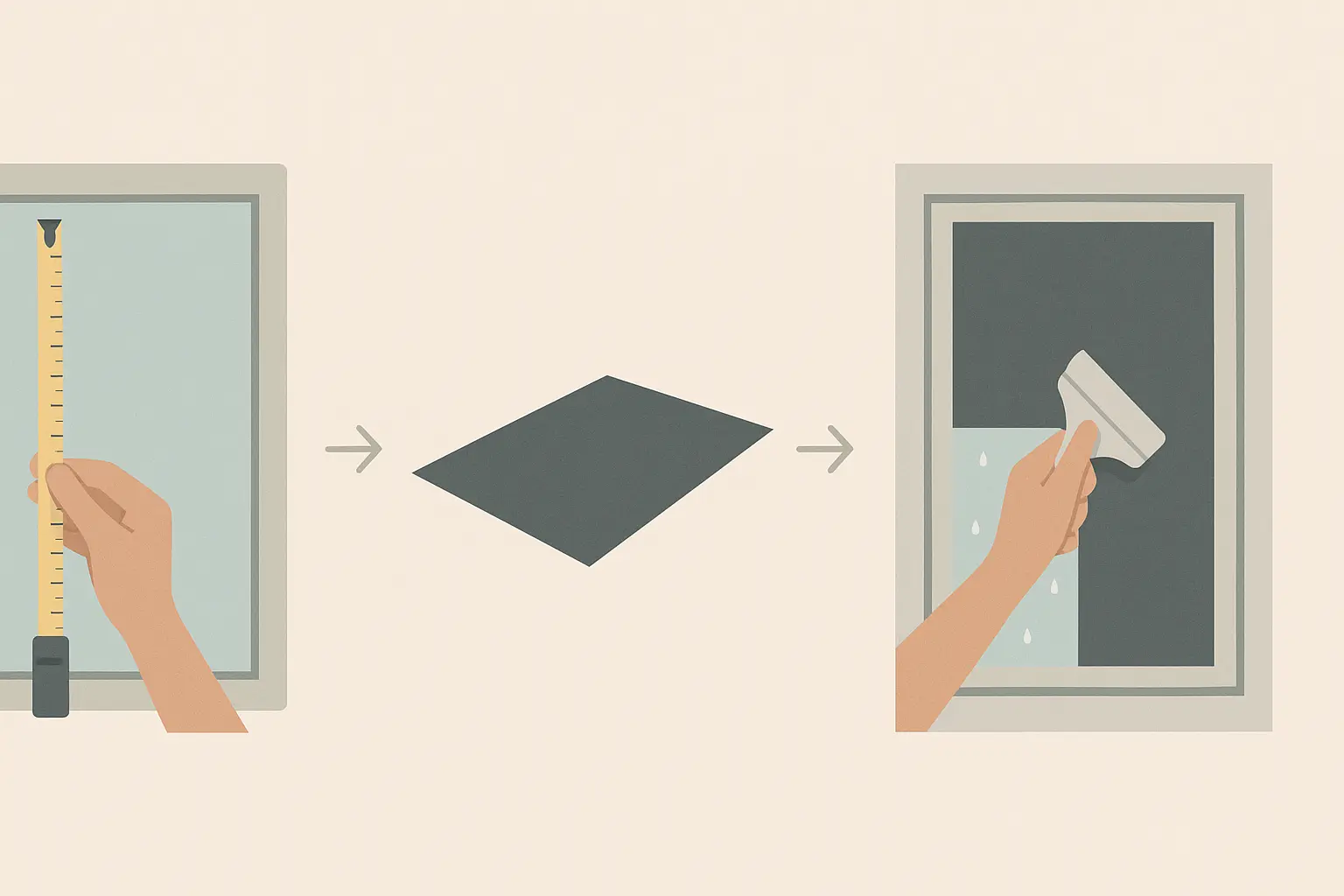 Schlafzimmer Abdunkeln ohne Rollo – mit Fensterfolien – Bild 2