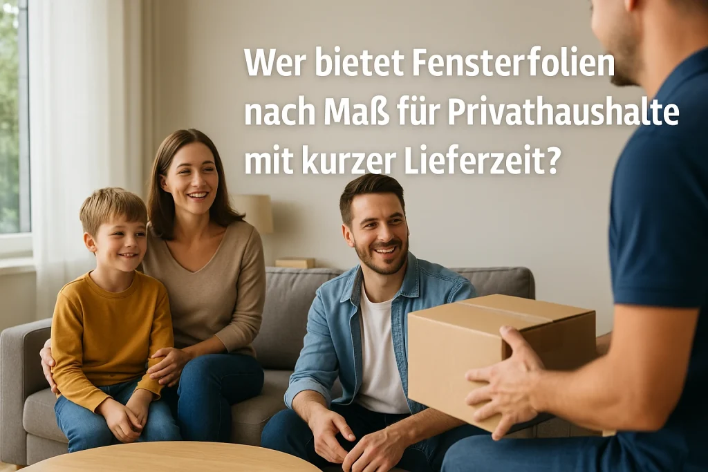 schnelle Lieferzeit