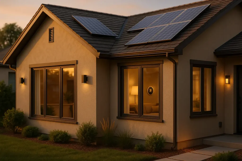 Energiekosten Senken Haus: Wie Kälteschutzfolien Fenster zum Sparwunder machen-Beitragsbild