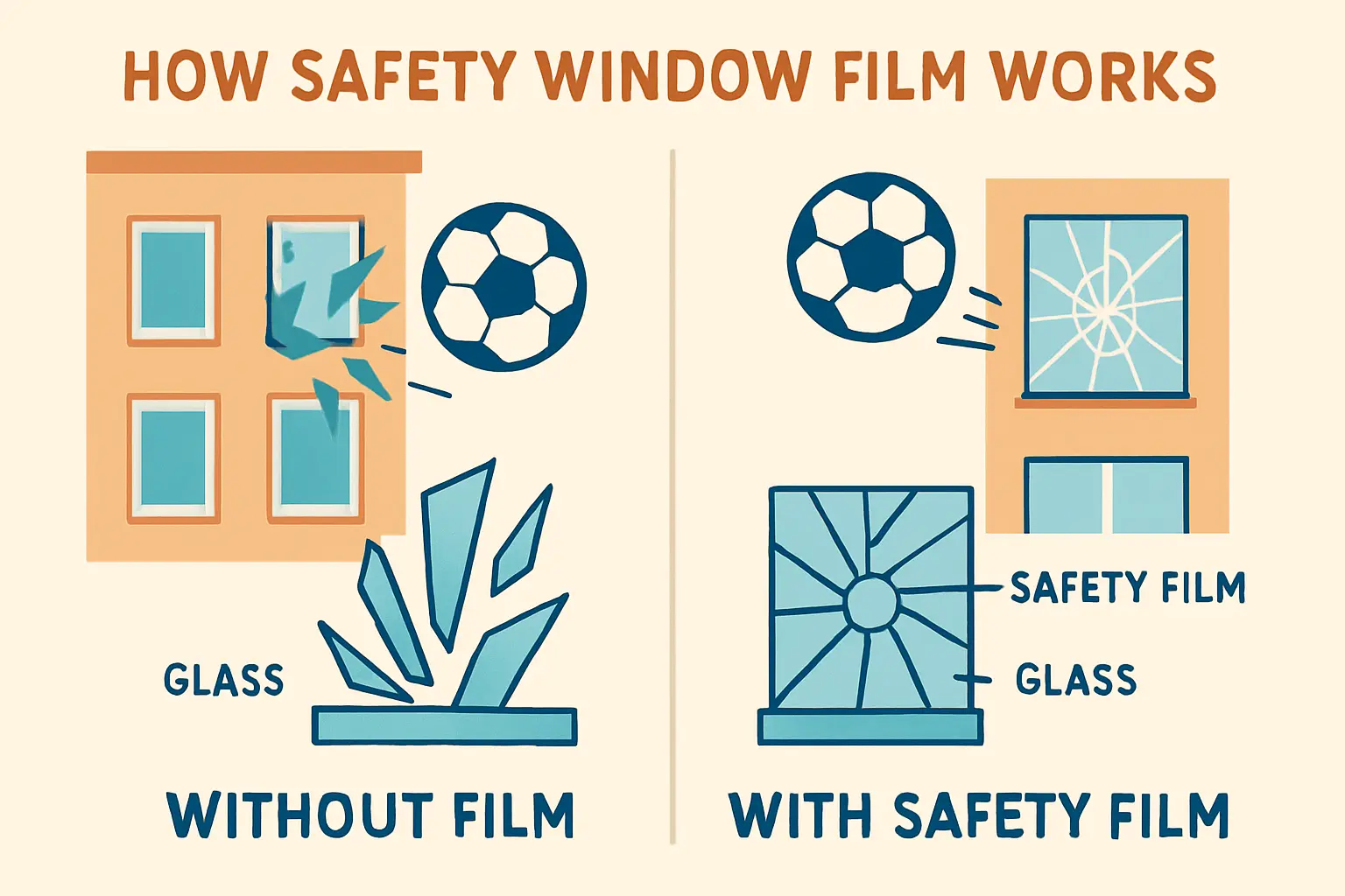 Familienwohnung Sicherheit Glas – Splitterschutzfolien erhöhen Schutz – Bild 1