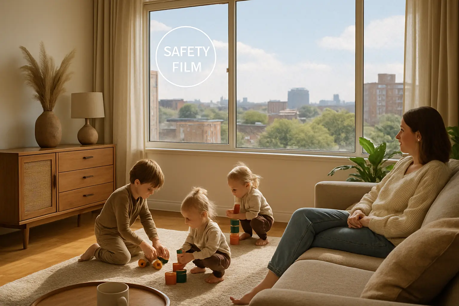 Familienwohnung Sicherheit Glas – Splitterschutzfolien erhöhen Schutz – Bild 2