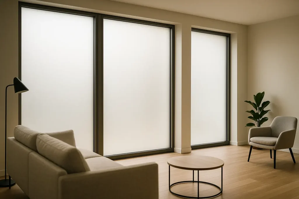 Fensterfolie Blickdicht Innen: 100 % Sichtschutz & modernes Raumdesign-Beitragsbild