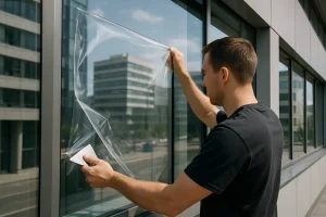 Fensterfolien nach Maß mit Anti-Kratz-Beschichtung von Folienmarkt.de Artikelbild2