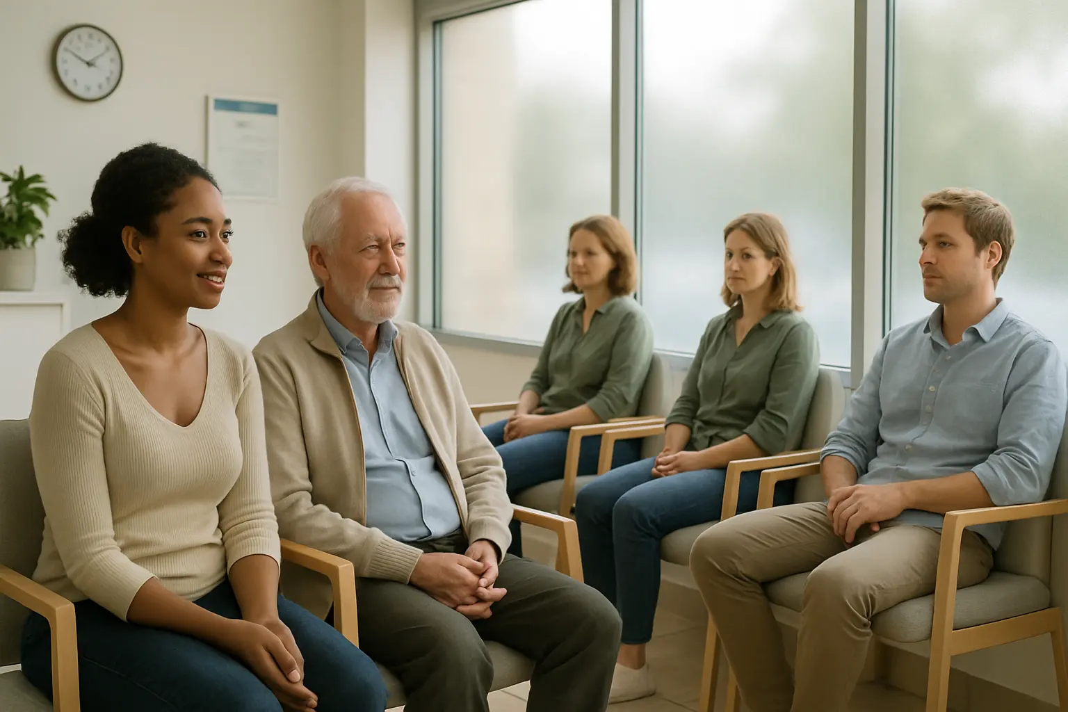 Praxis Sichtschutz Wartezimmer – Milchglasfolien für Diskretion – Bild 2