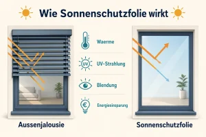 Sonnenschutz ohne Außenjalousien Bild1
