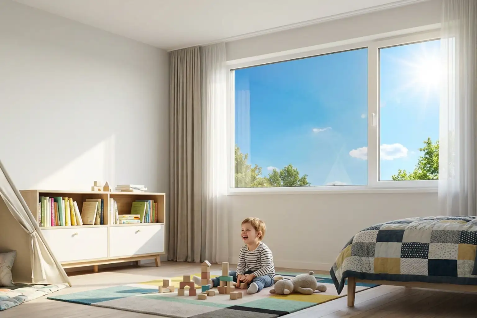 Welche Fensterfolien Sind für Kinderzimmer Geeignet Damit Es Kühler Ist-Beitragsbild