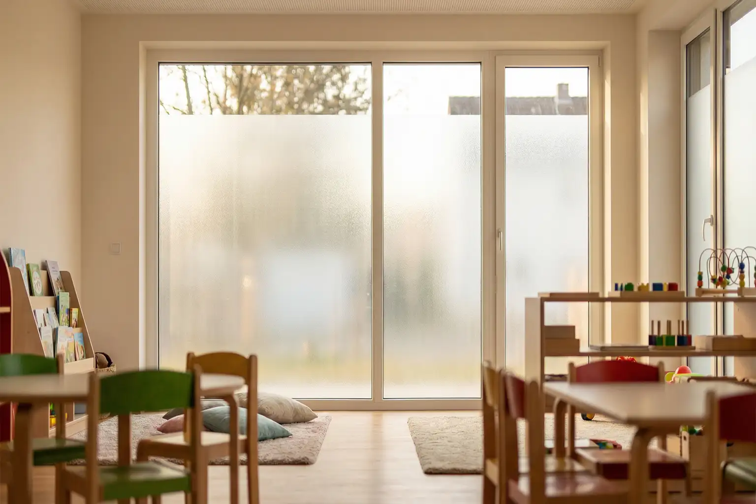 Welche Milchglasfolien Eignen Sich Besonders für Kitas und Schulen Damit Kinder Geschützt Sind-Beitragsbild