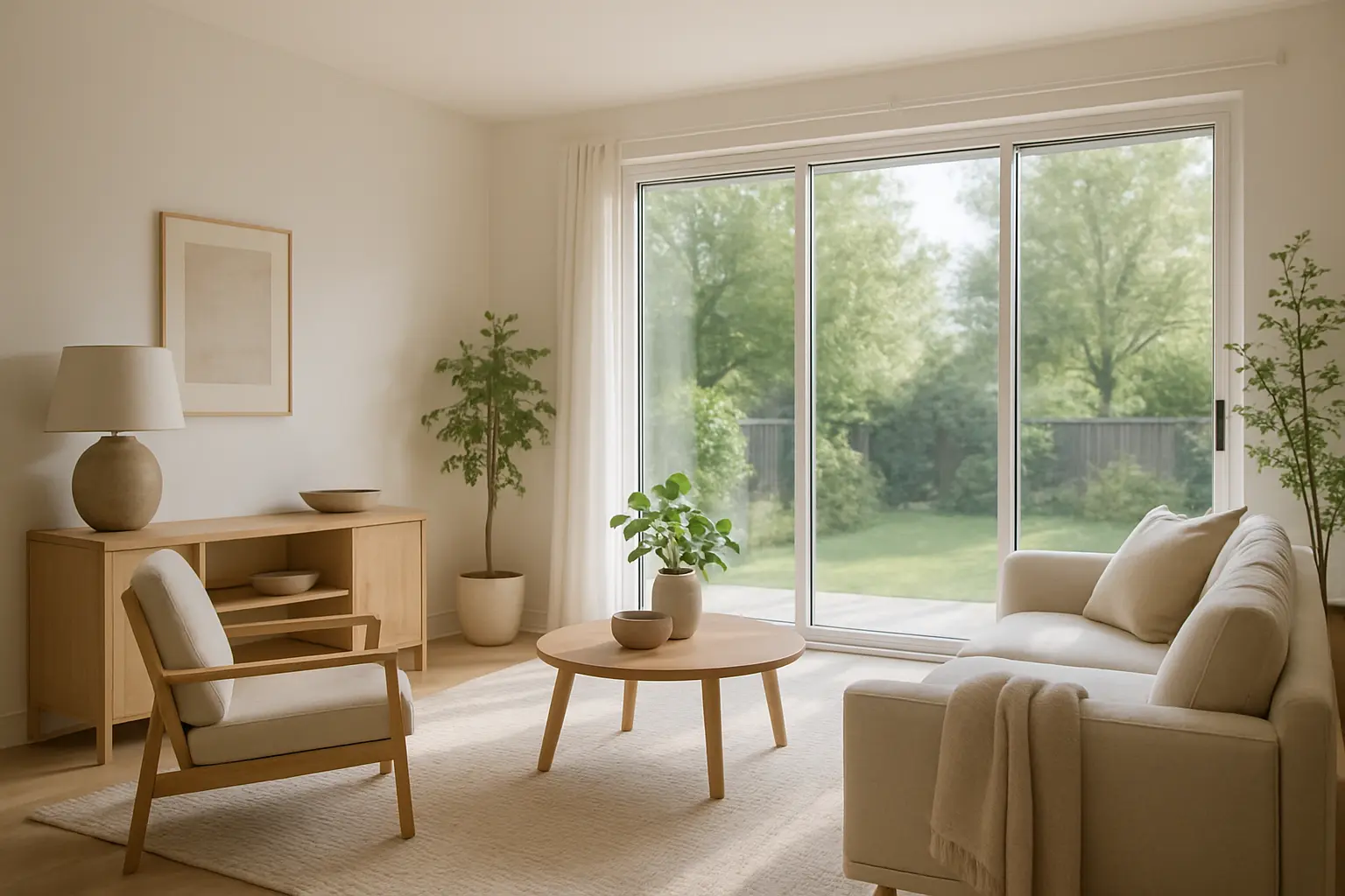 Anti Kratz Schutzfolie für Glastüren – Bild 3