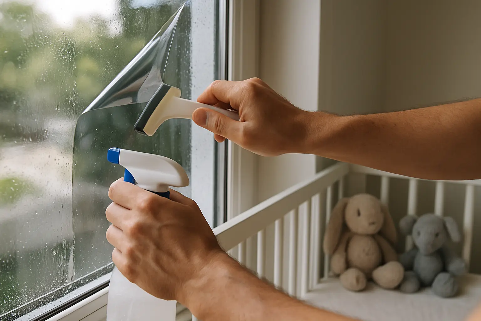 Babyzimmer zu warm durch direkte Sonne – Bild 2