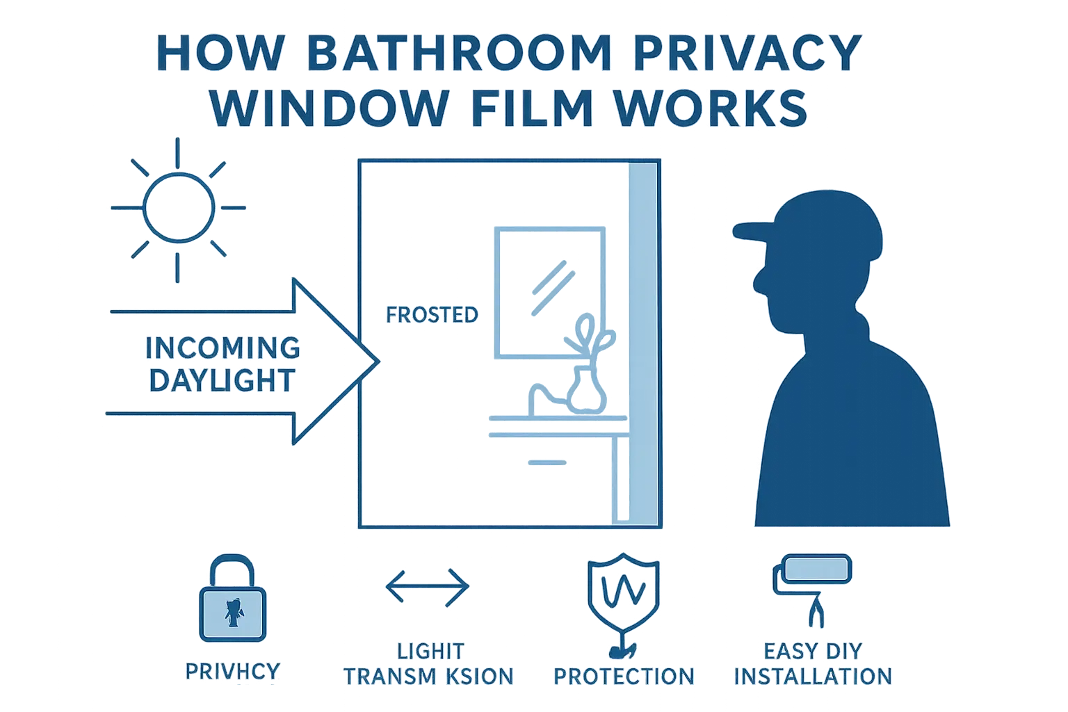 Bad Folie Fenster – Bild 1