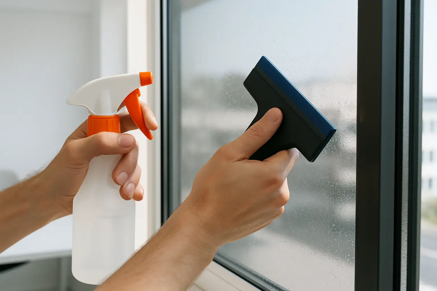 Bildschirm spiegelt wegen Sonne durchs Fenster – Bild 3