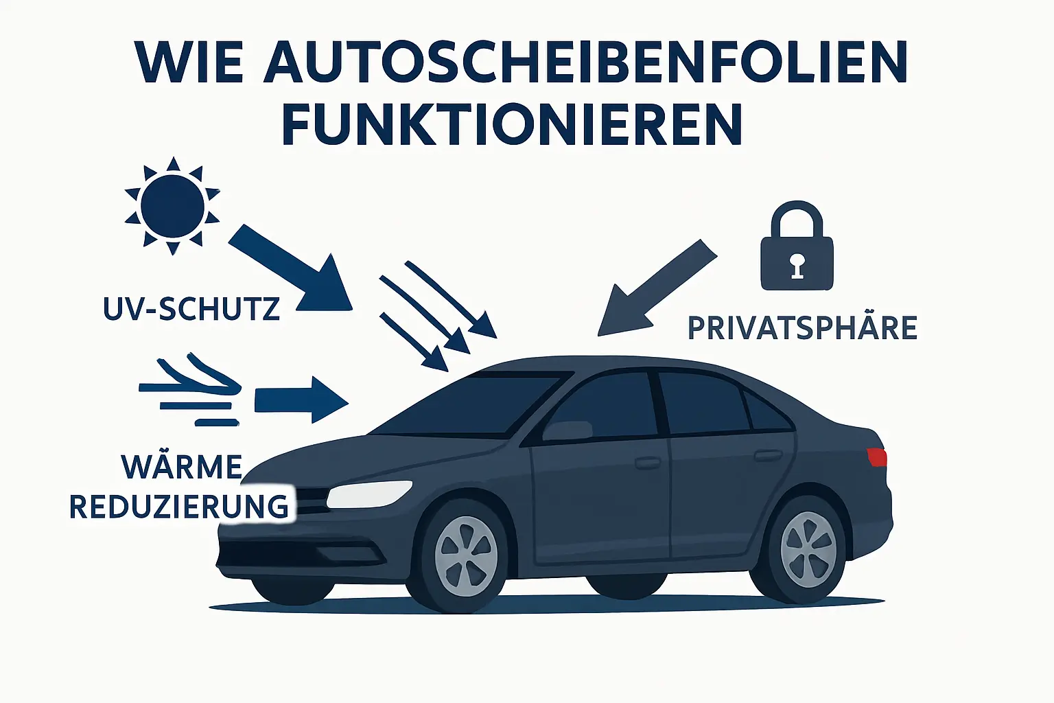 Blickdichte Folie Auto – Bild 1
