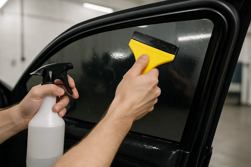 Blickdichte Folie Auto – Sichtschutz & Tönung für Ihr Fahrzeug Bild3