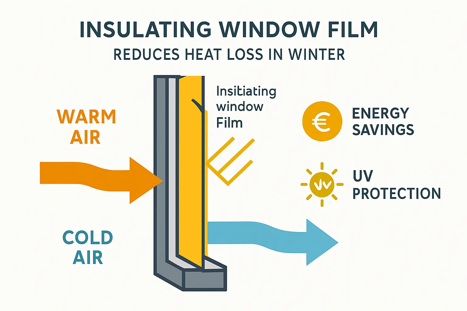 Fenster Kälteschutz Winter – Bild 1