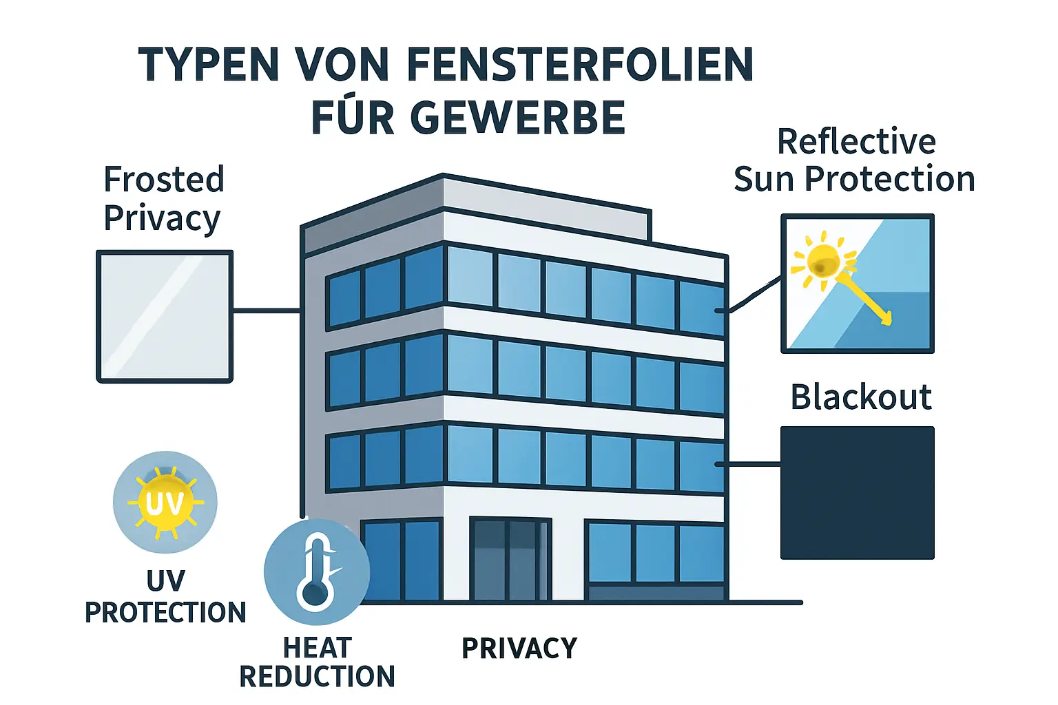 Wer verkauft Fensterfolien nach Maß für Gewerbliche Immobilien mit individueller Gestaltung – Bild 1