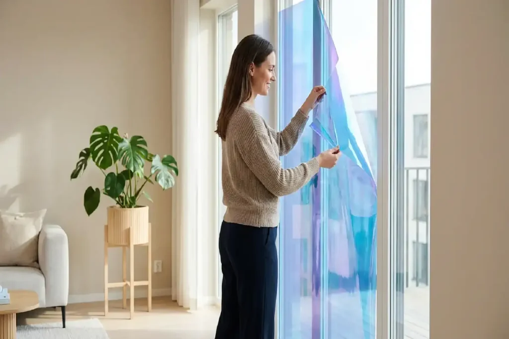 Wo finde ich Fensterfolien nach Maß mit besonders einfacher Entfernung ohne Rückstände