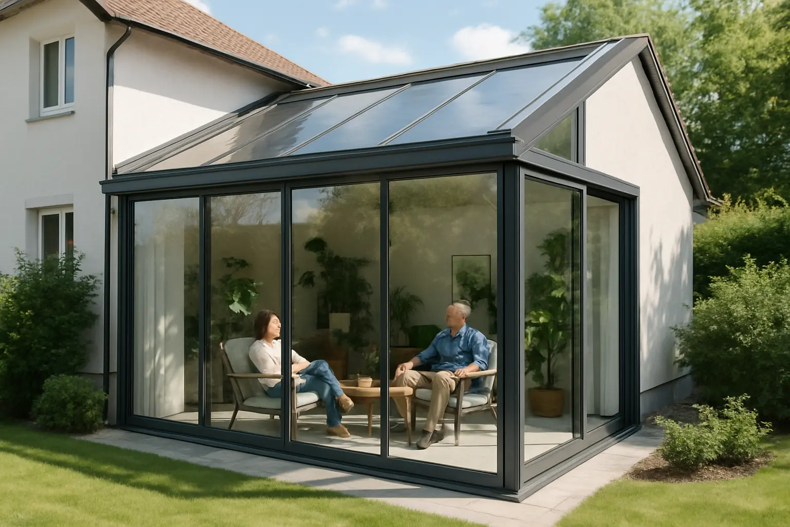 Hitzestau im Wintergarten – Bild 2