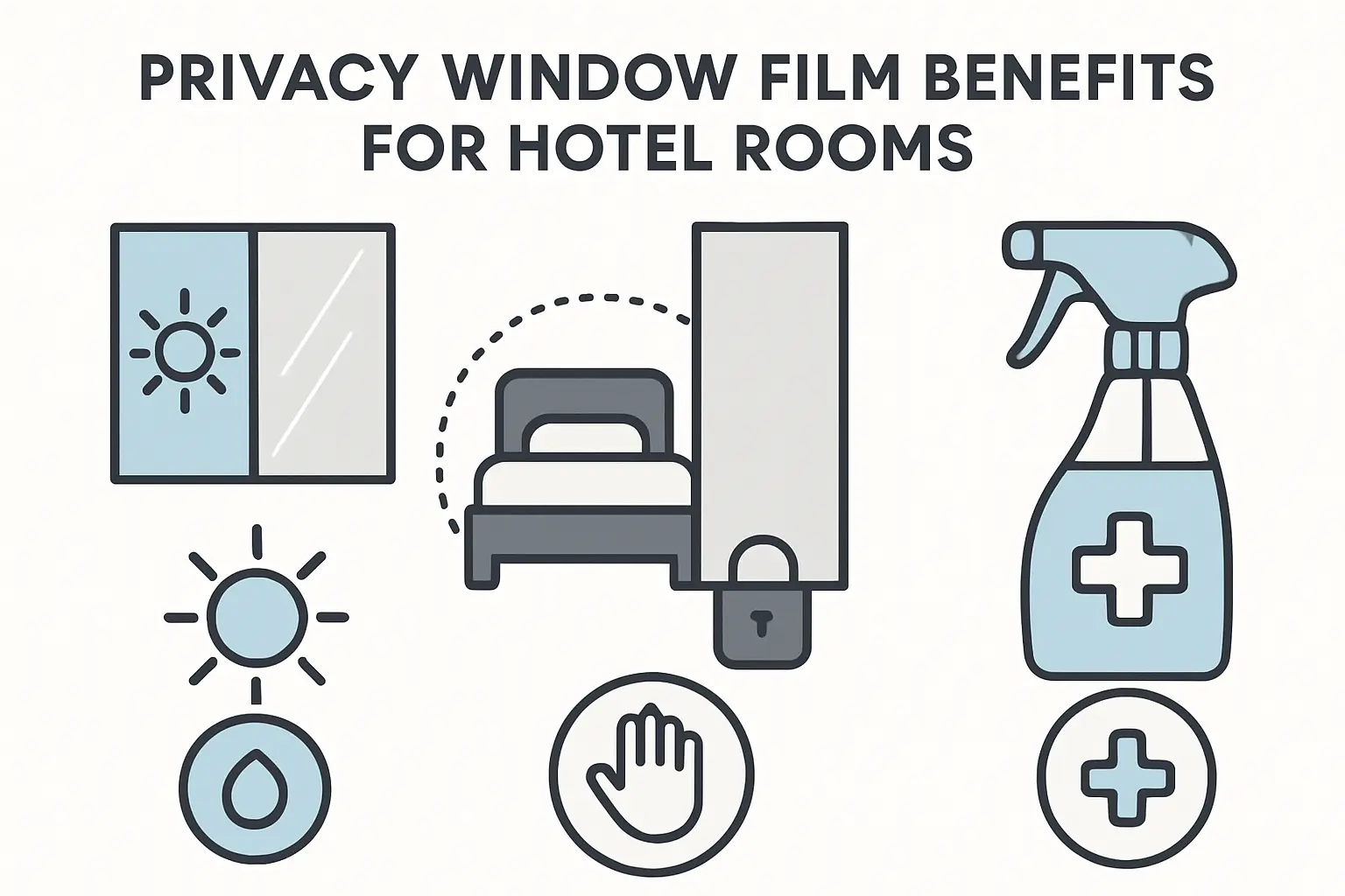 Hotelzimmer Design Sichtschutz – Bild 1