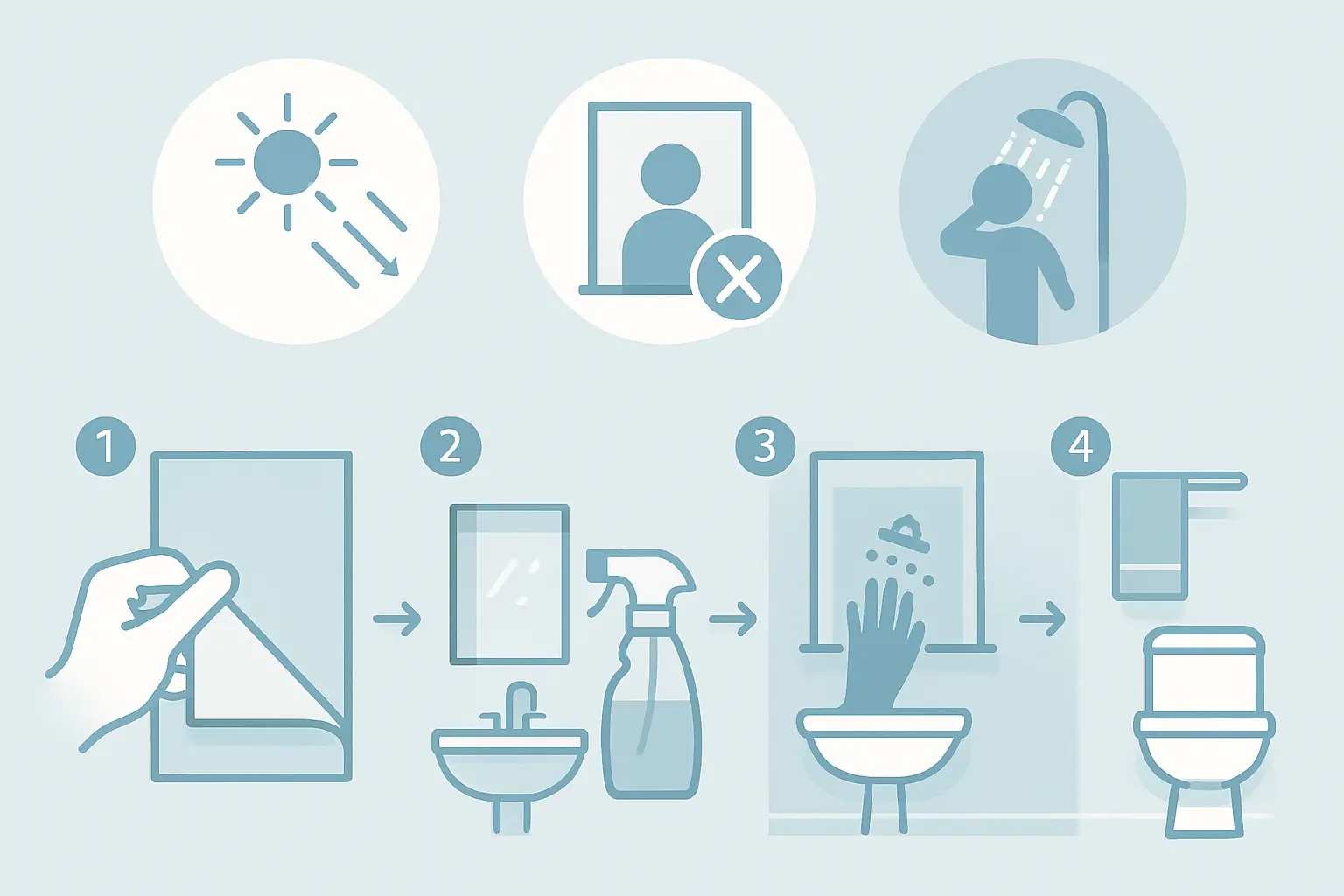 Kleines Badezimmer Sichtschutz Ideen – Bild 1