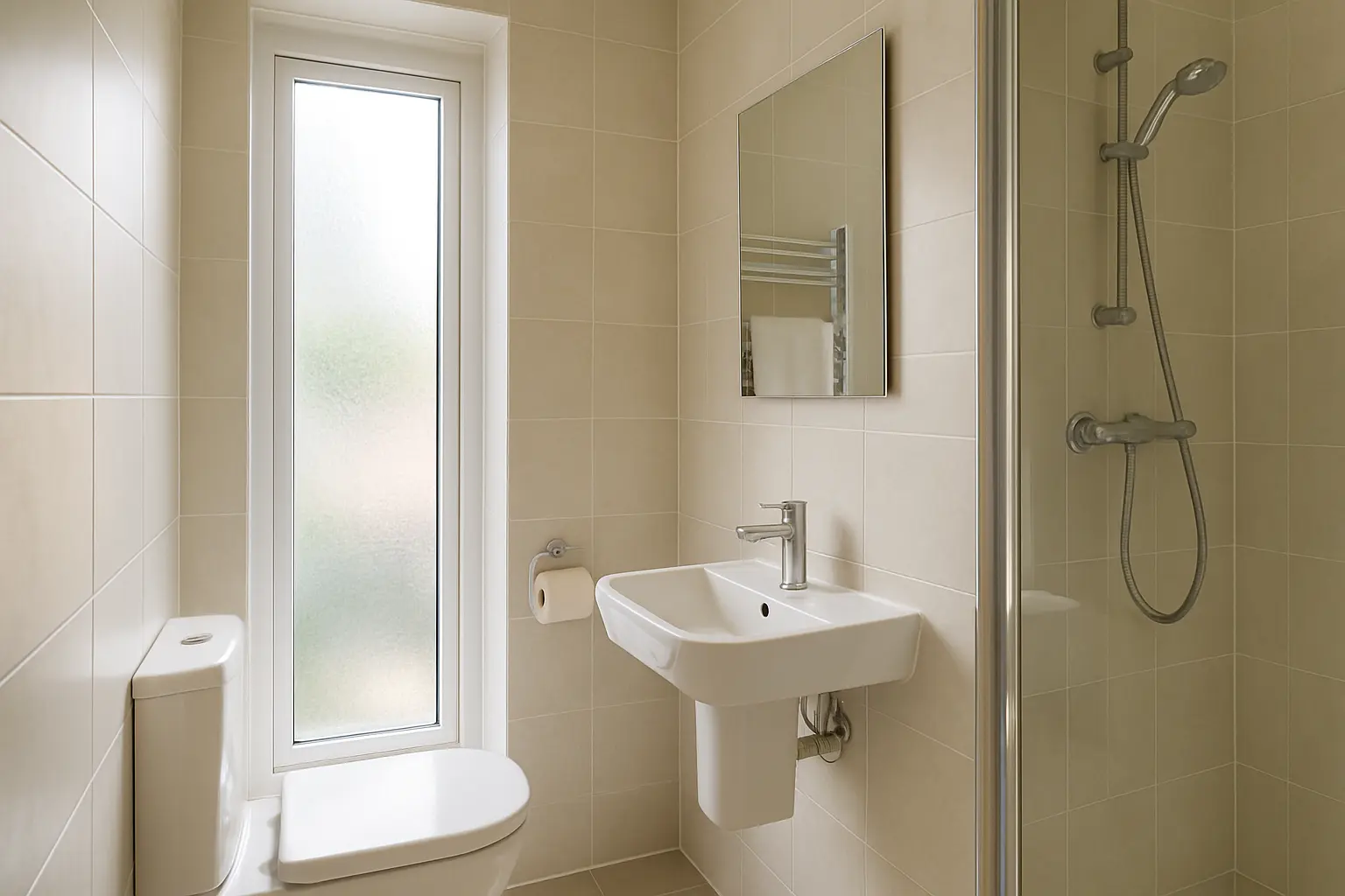 Kleines Badezimmer Sichtschutz Ideen – Bild 2