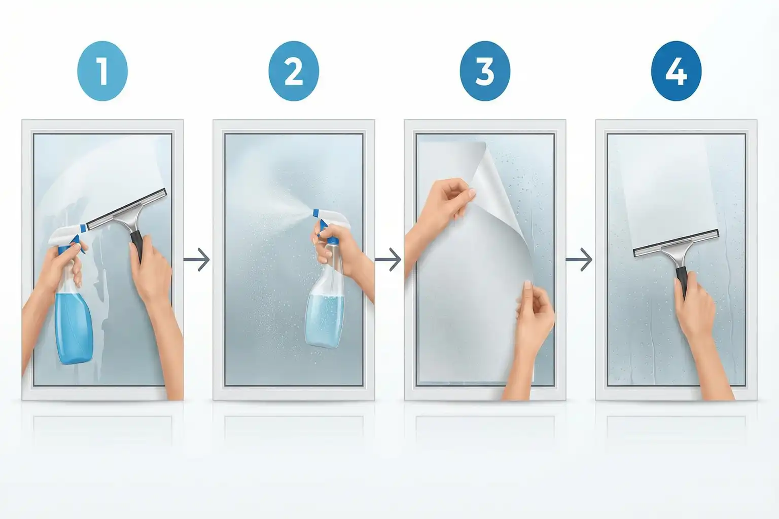 Milchglasfolie Fenster – Bild 2