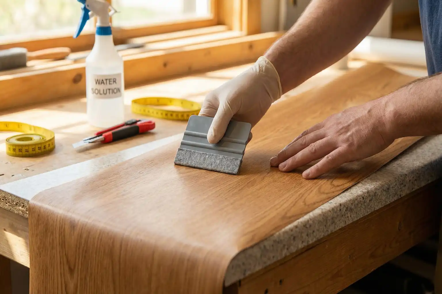 Möbelfolie Arbeitsplatte – Bild 2