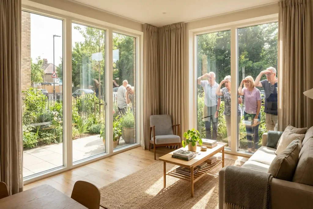 Neugierige Blicke im Erdgeschoss-Beitragsbild