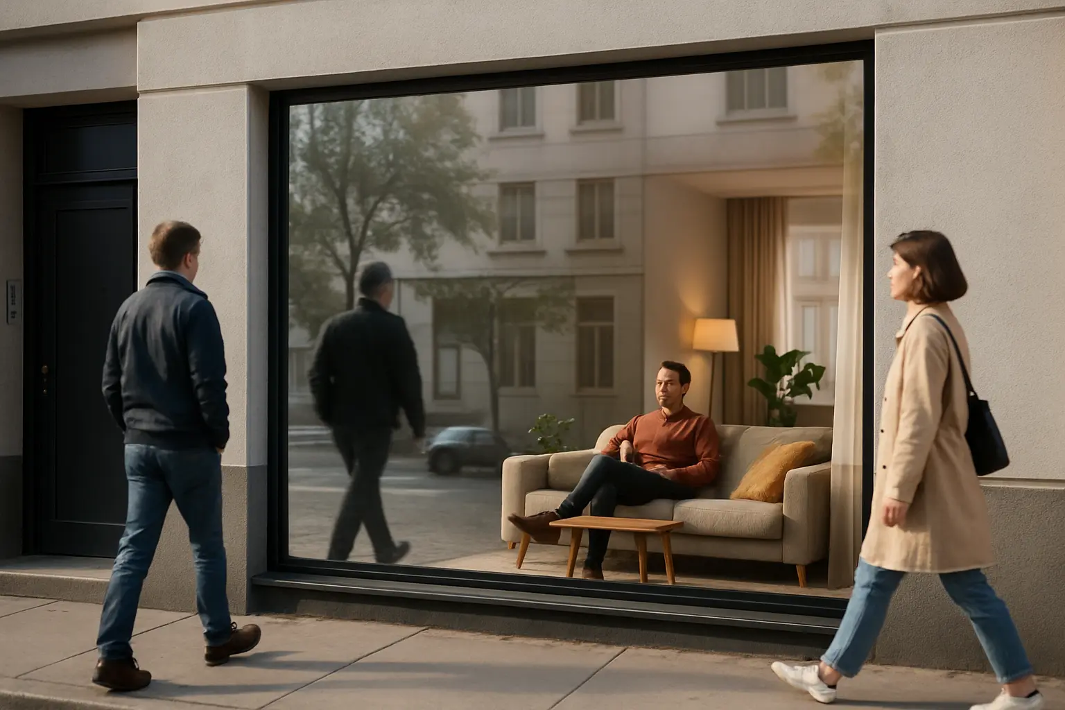 Neugierige Blicke im Erdgeschoss – Bild 2