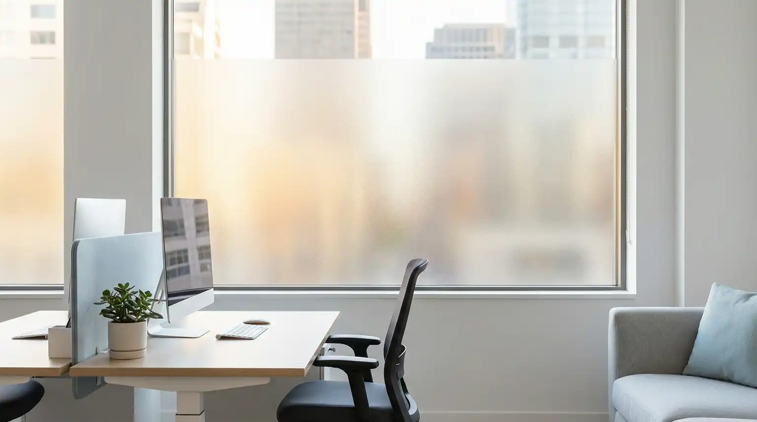 Sichtschutzfolie Büro Beitragsbild