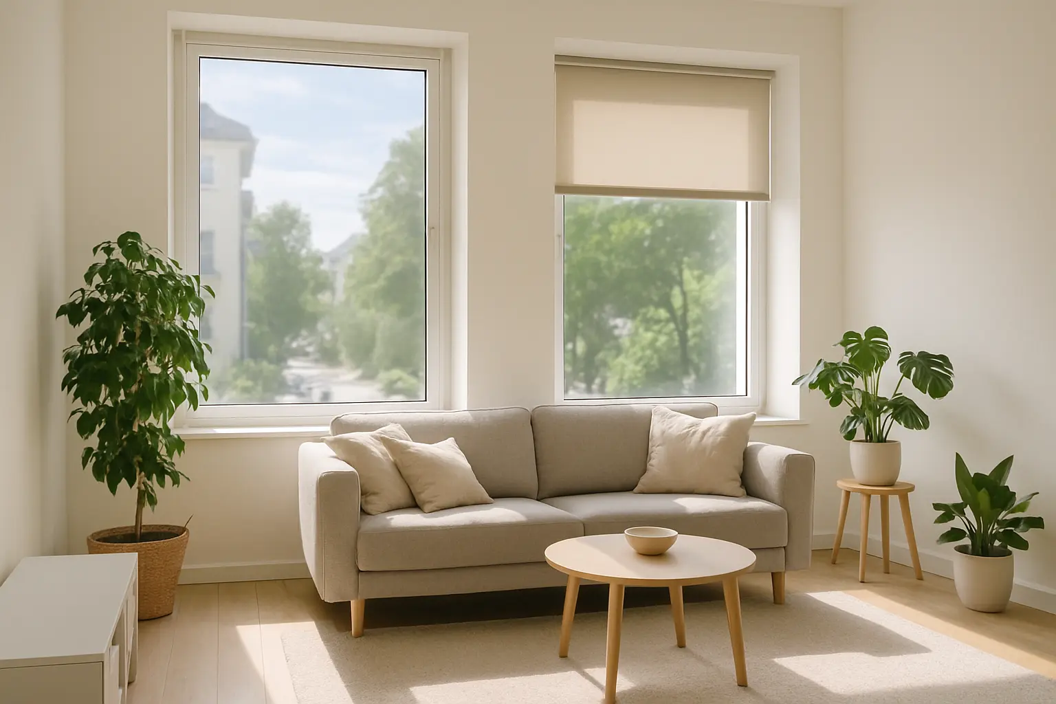 Sonnenschutz Mietwohnung ohne bohren – Bild 2