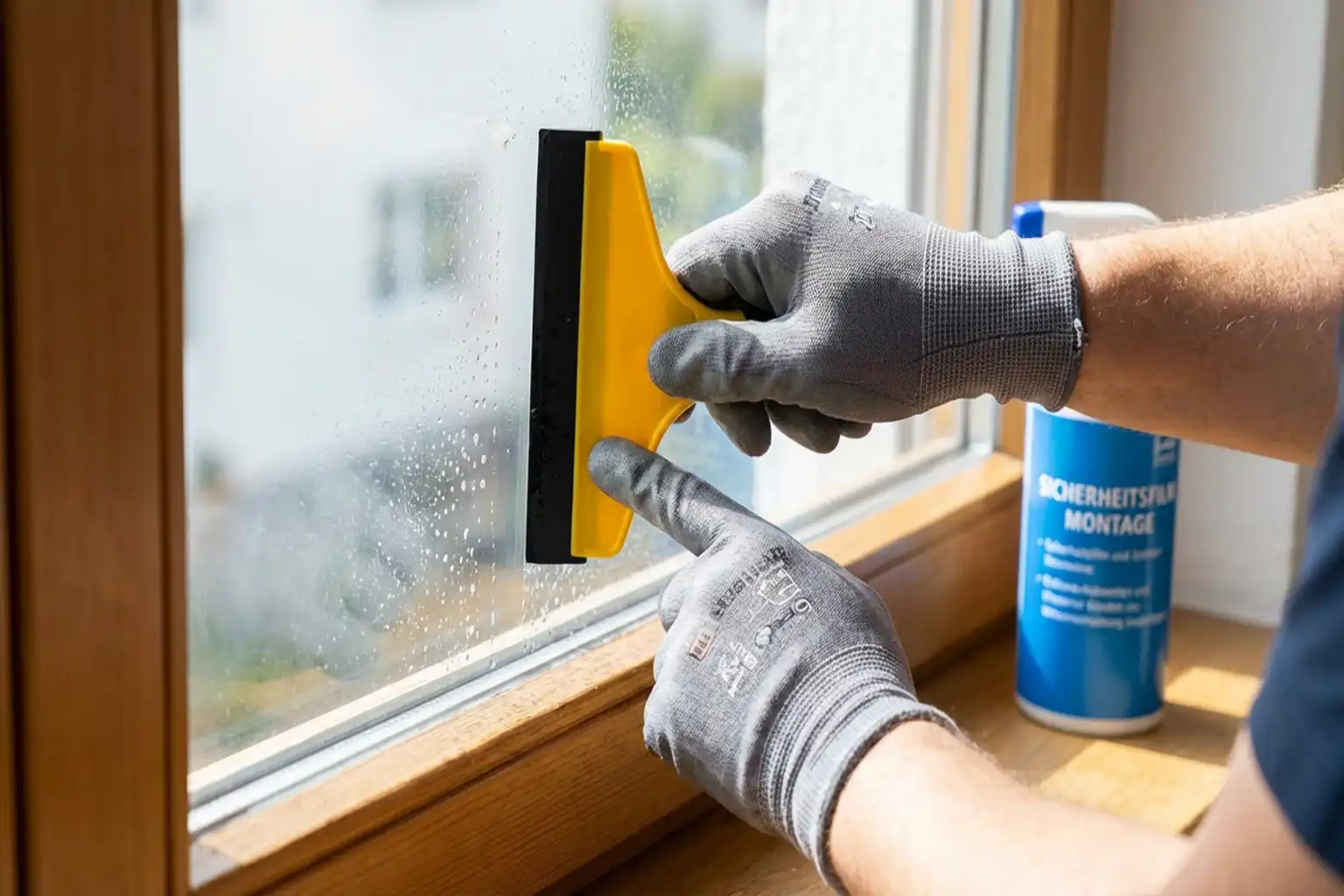 Splitterschutzfolie Fenster – Bild 2