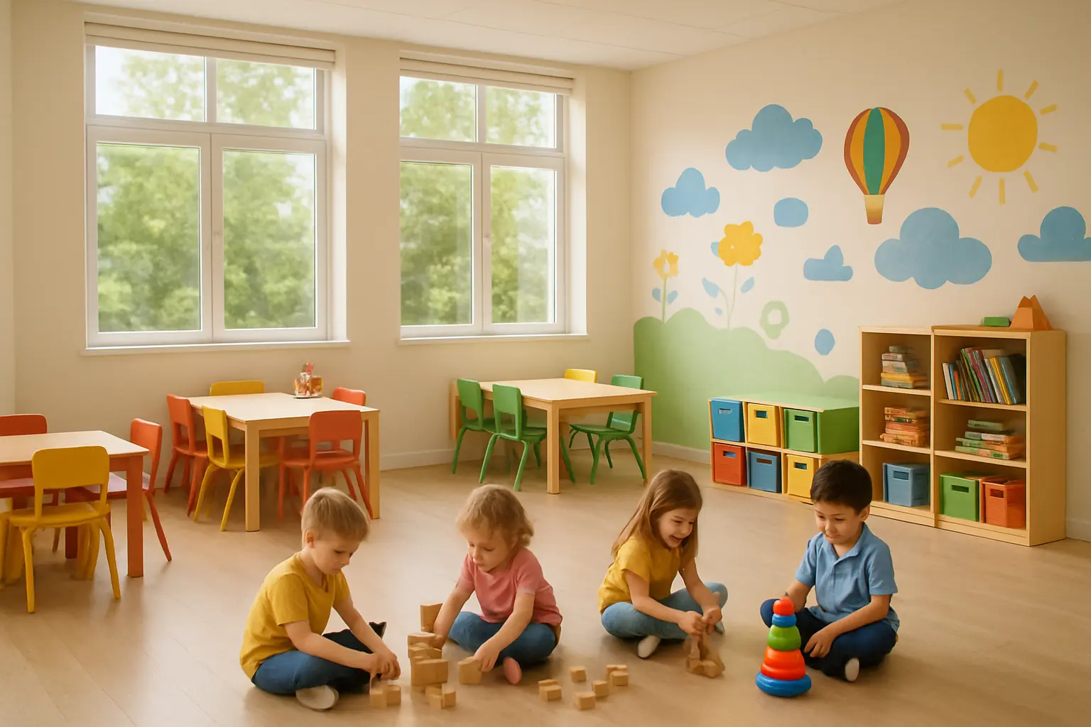 UV Schutz Fensterfolie für Kindergärten – Bild 2