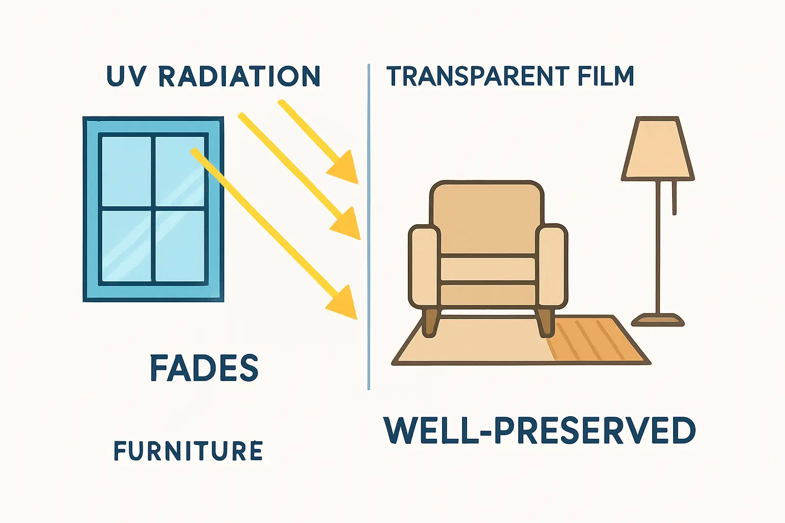 Welche UV-Schutzfolien schützen Möbel Parkett und Teppiche am Besten vor Ausbleichen durch Sonne – Bild 1