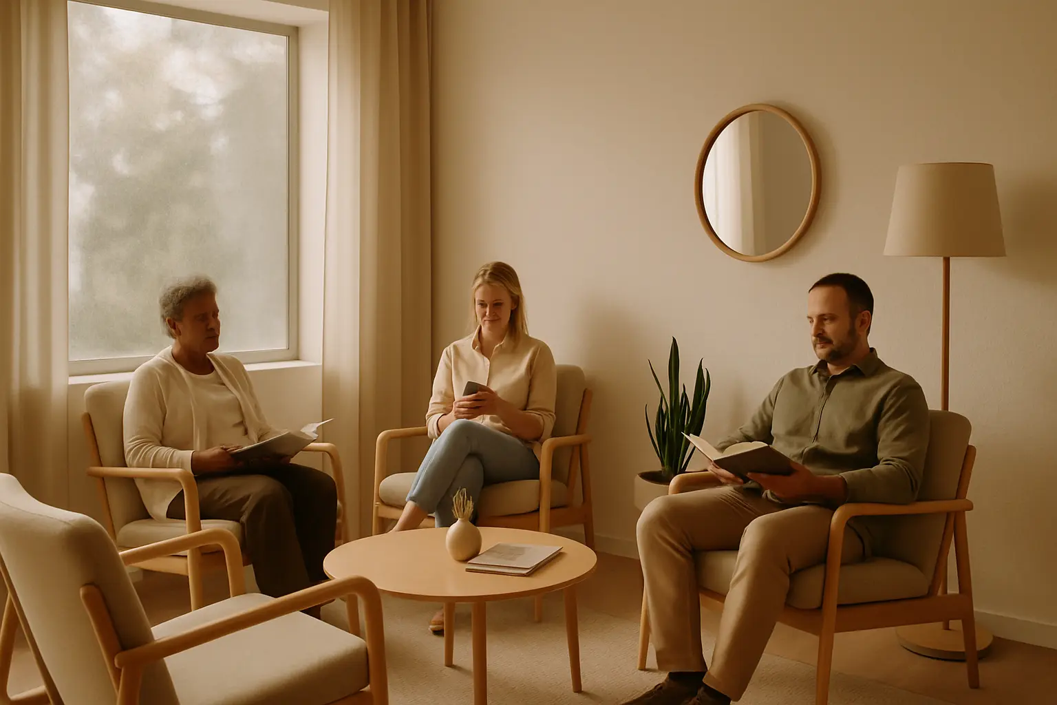 Wartezimmer zu hell und einsehbar von der Straße – Bild 3