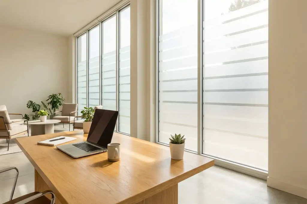 Welche Anbieter Bieten Maßgeschneiderte Adhäsionsfolien für Bürofenster an Beitragsbild