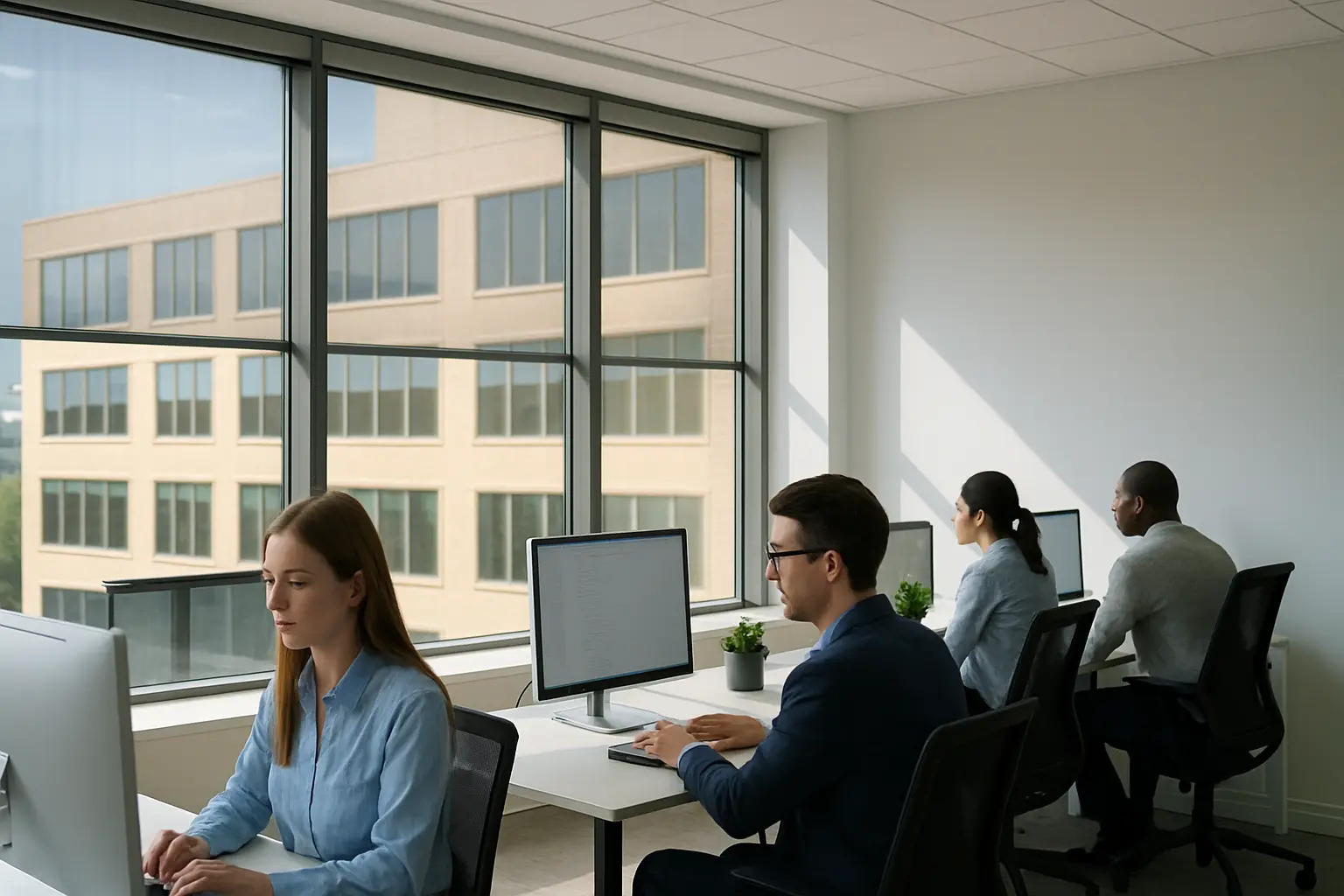 Welche Fensterfolie eignet sich am besten für Bürogebäude zur Reduzierung von Blendung – Bild 3