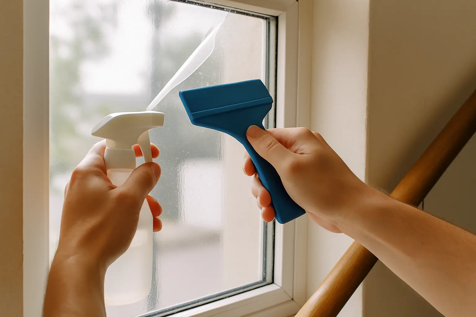 Offenes Treppenhaus mit Zugluft durch Fenster – Bild 3