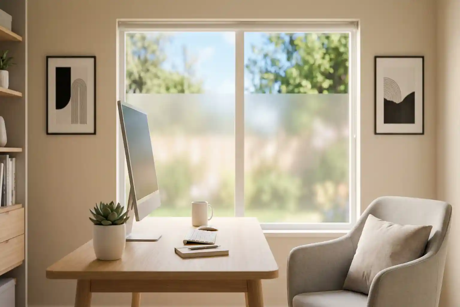 Blendung am Arbeitsplatz Durch Sonne – Bild 4