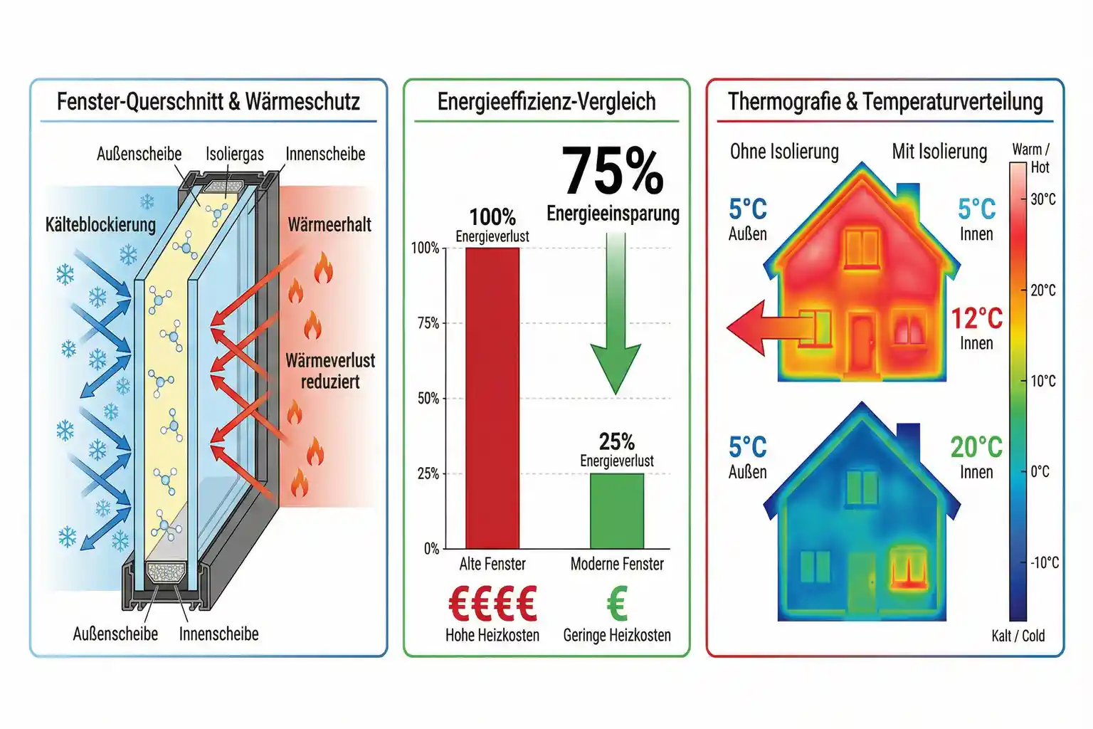 Energiekosten Sparen Fenster – Bild 2