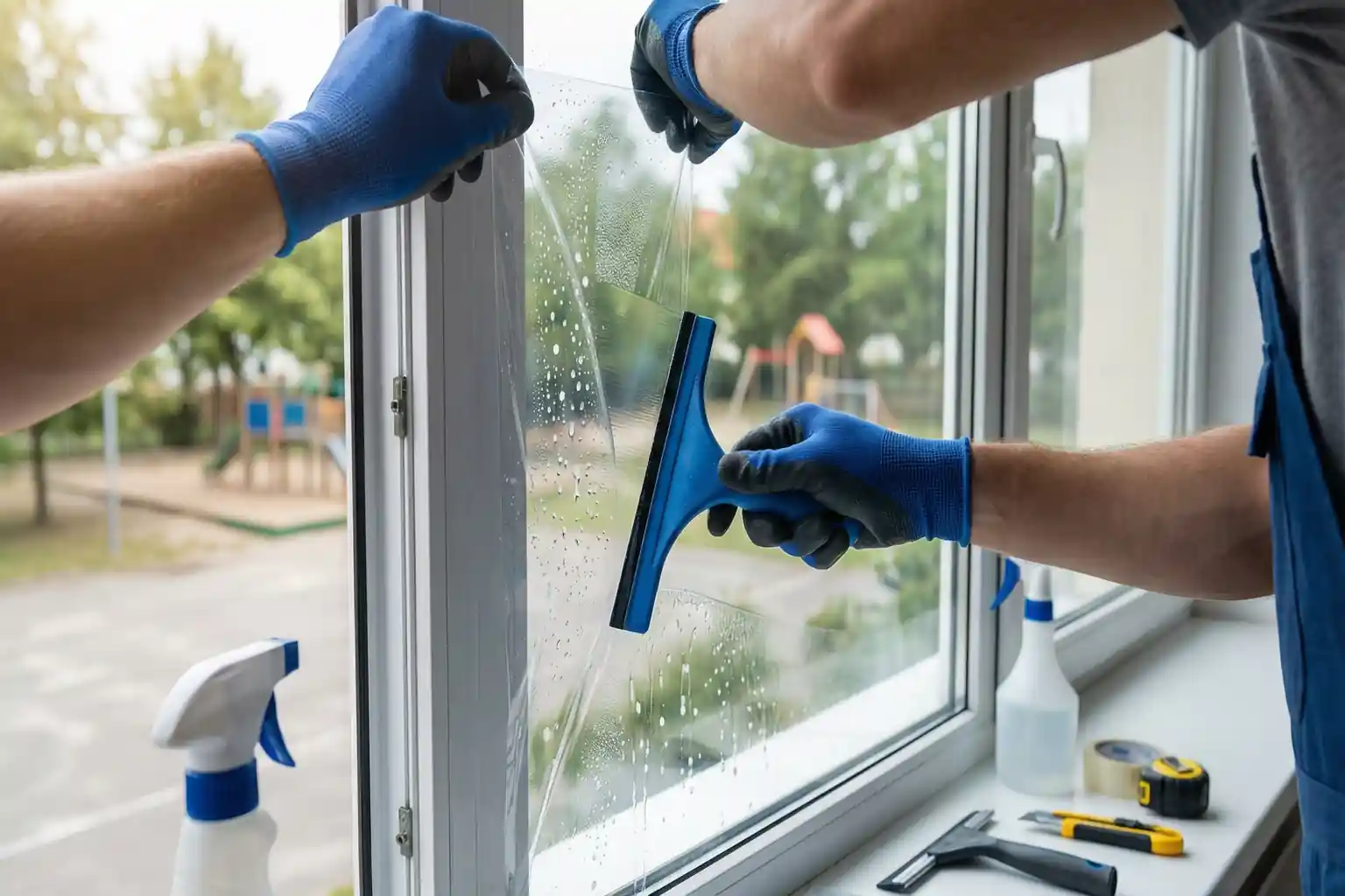 Glasschutz in Schule Nachrüsten – Bild 3