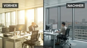 Blendfreies arbeiten am Laptop Zuhause – Bild 1