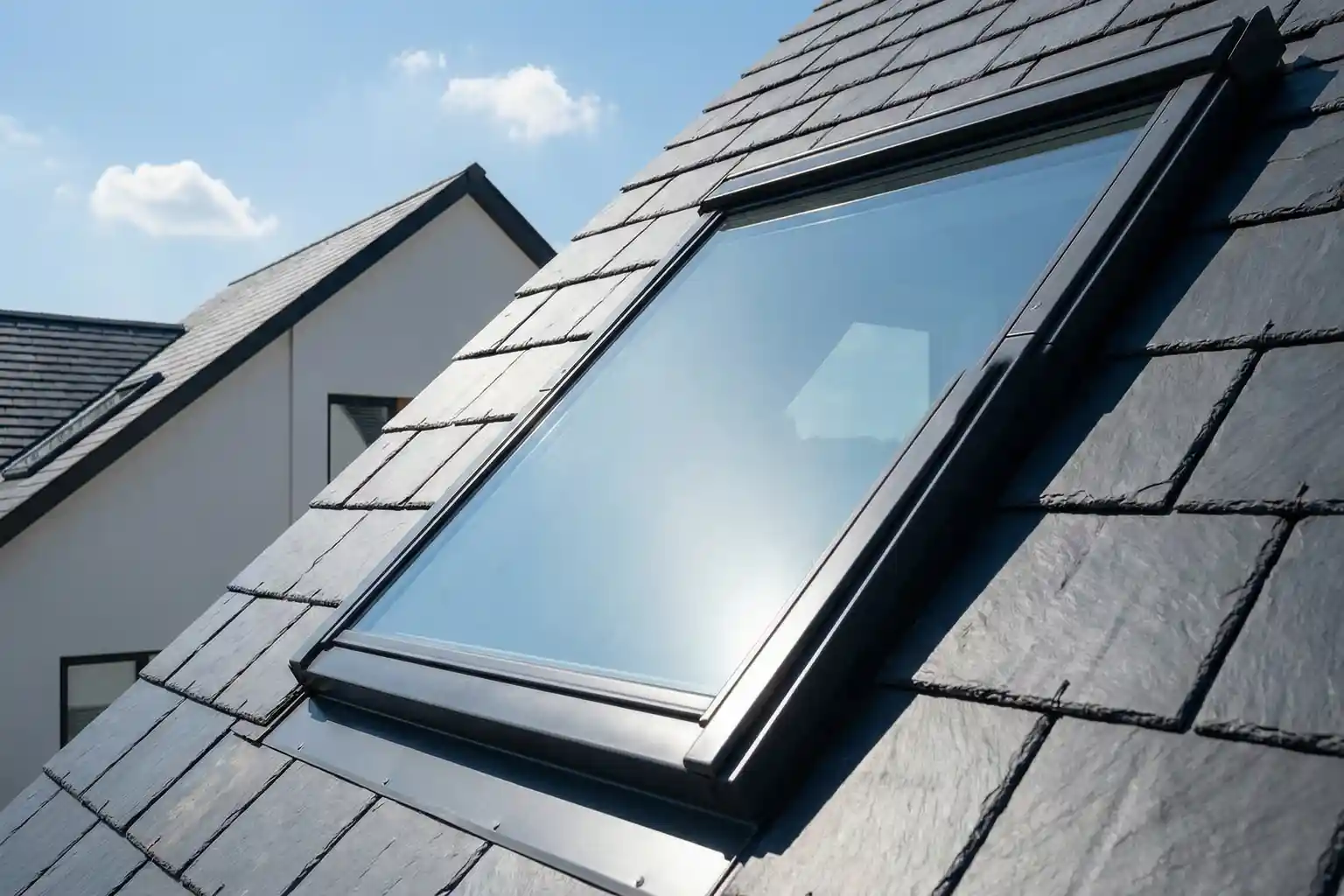 Sonnenschutzfolie Dachfenster – Bild 3