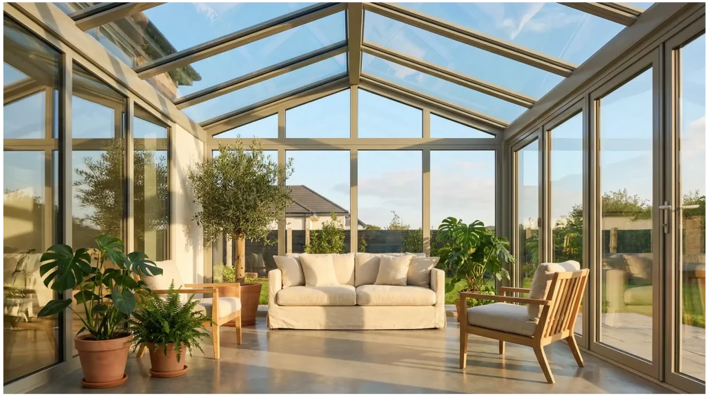 Sonnenschutzfolie Wintergarten: Effektiver Hitzeschutz & UV-Schutz