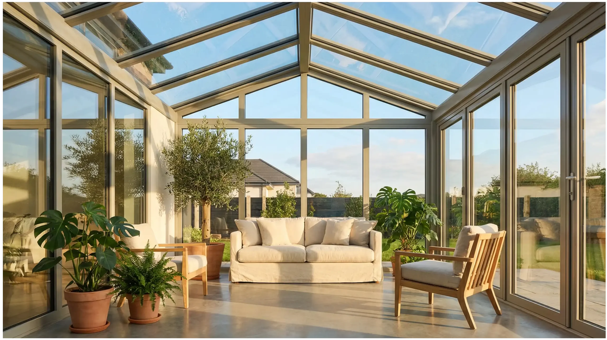 Sonnenschutzfolie Wintergarten: Effektiver Hitzeschutz & UV-Schutz