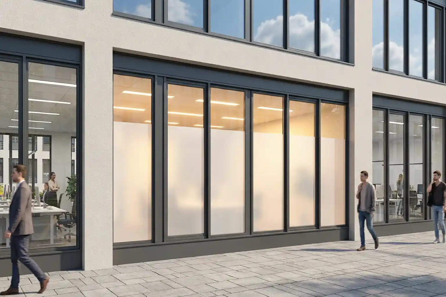 Statische Sichtschutzfolie – Bild 3