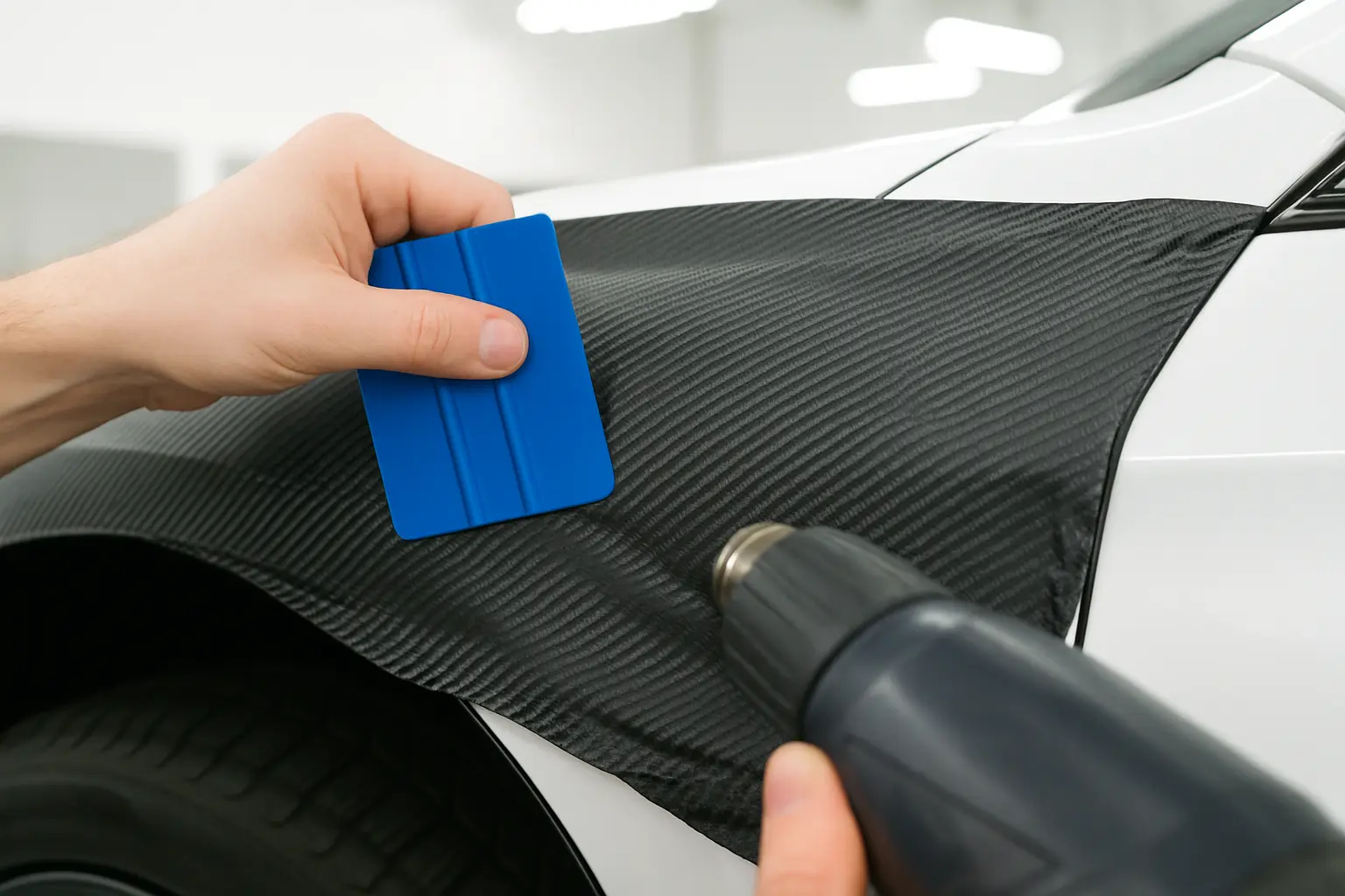 Carbon Folie Auto außen – Bild 3