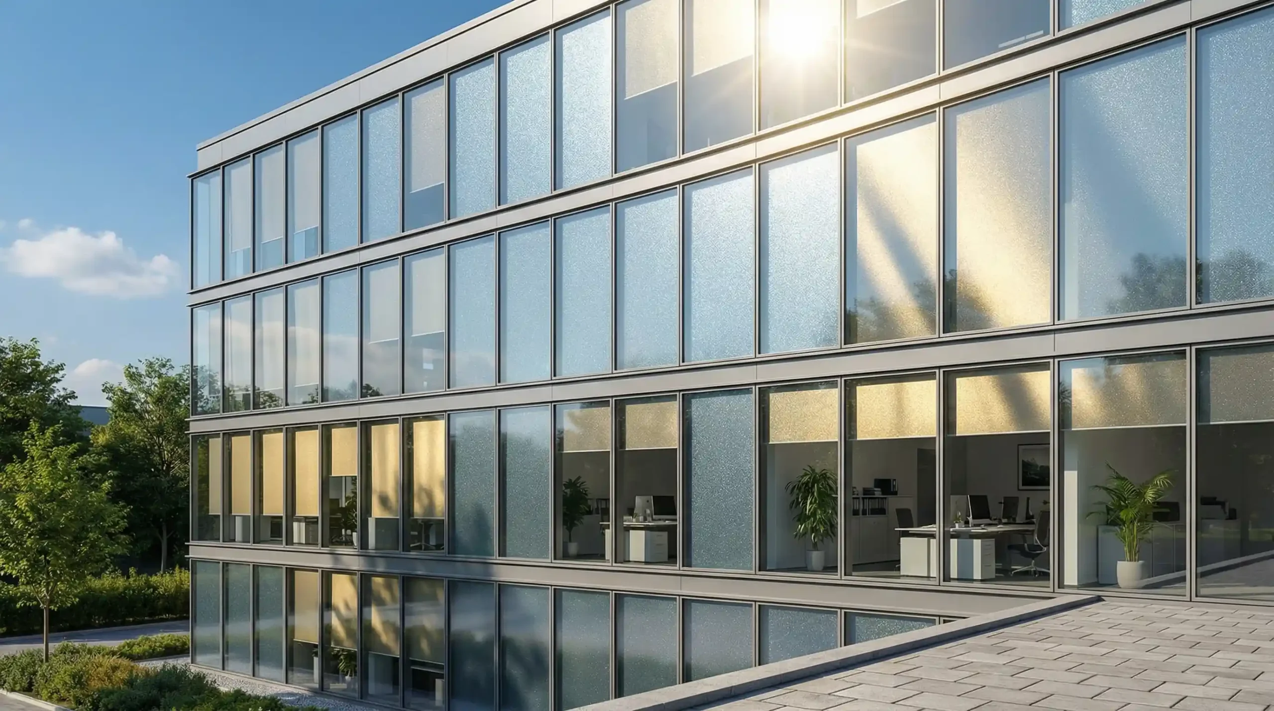 Folie Gegen Hitze am Fenster – Bild 3