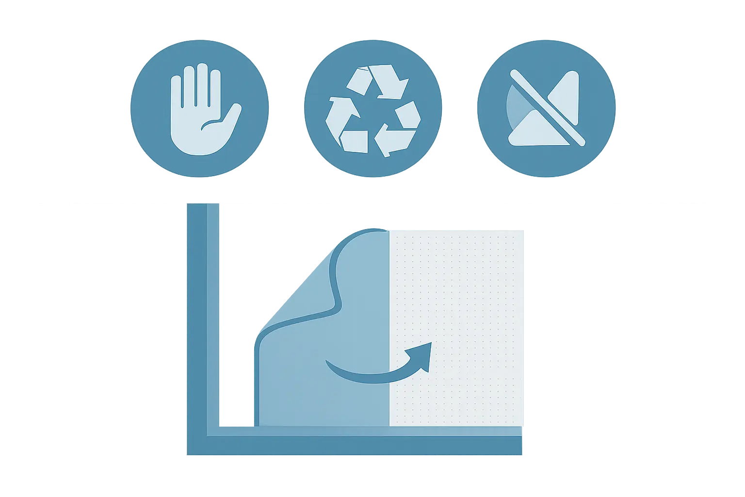 Adhäsionsfolie Sichtschutz – Bild 1